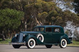 Packard Twelve Model 1407 Club Sedan 1936 года